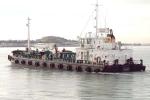 ID 3425 TOLEMA 1 (1976/633grt/IMO 7405974. Renamed BAILEY B) the Adsteam bunkering tanker based at Ports of Auckland, New Zealand, outbound from her Wynyard Wharf berth.